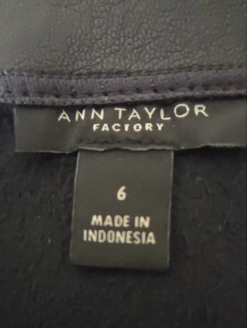 Ann Taylor Factory sleek black